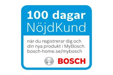 100 dagar nöjd kund Bosch kylskåp bäst i test. Kyl och frys.