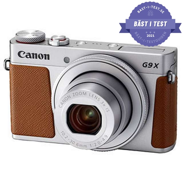 Bästa digitala kompaktkamera 2020 - Canon PowerShot G9 X Mark II
