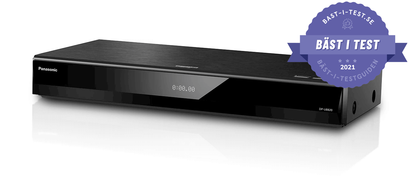 Bästa UHD bluray spelare - Panasonic DP-UB820EG