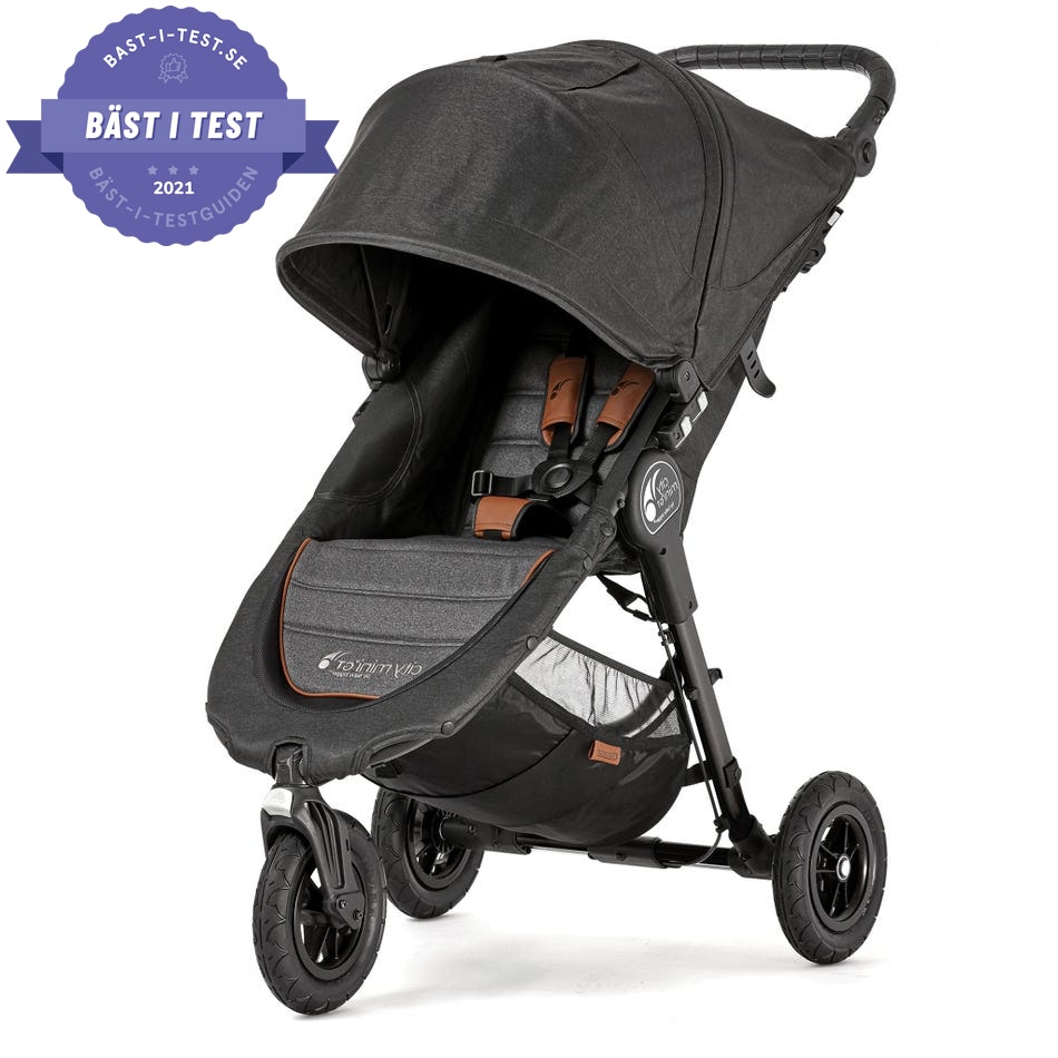 sittvagn/sulky bäst i test - Baby Jogger City Mini GT