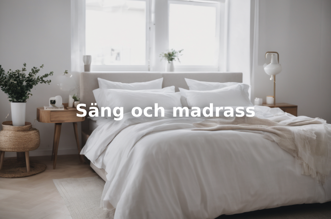 Säng bäst i test 2024, bästa sängen, bästa madrassen 2024, bäddmadrass bäst i test 2024, sängar bäst i test