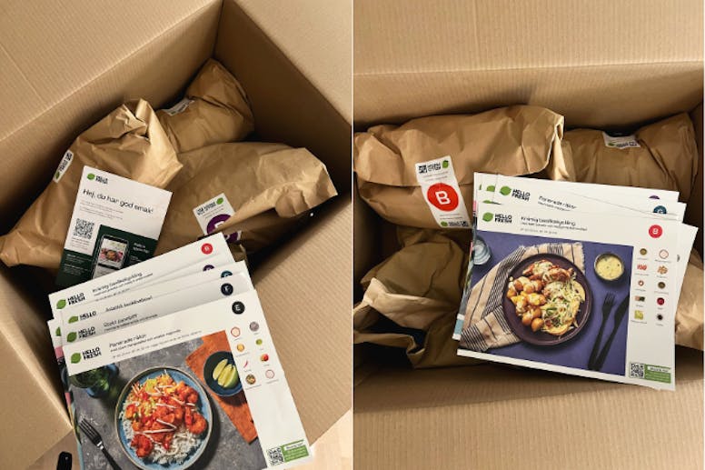 Hellofresh recension, Hellofresh matkasse pris