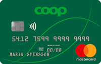 Bästa kreditkortet för mat - matkort Coop Mastercard Mer.
