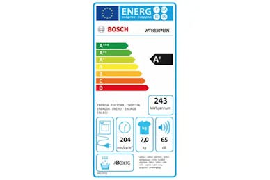 Bästa torktumlaren råd och rön - Bosch WTH8307LSN - bäst torktumlare energisnål, bosch torktumlare bäst i test