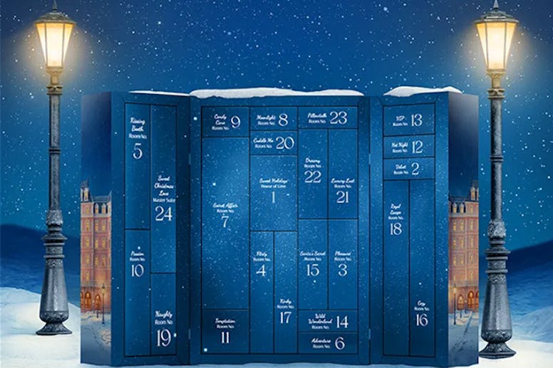 Adventskalender för vuxna - julkalender för vuxna 2025 - bäst i test med 24 sensuella överraskningar för par och singlar.