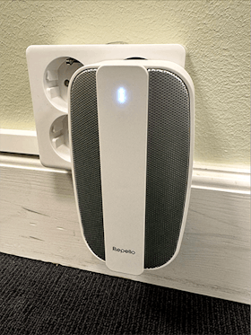 Repello musskrämma test