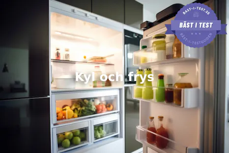 bästa kombiskåp kyl och frys paket bäst i test, bästa kylfrys 2026, fristående kyl och frys bäst i test 2026, bästa kyl och frys 2026