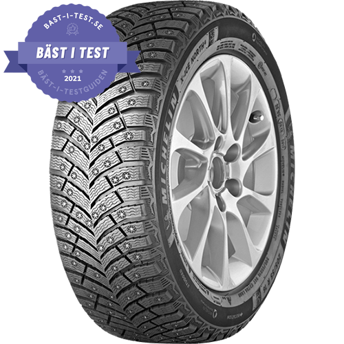 Testvinnare i kategorin dubbade vinterdäck 2019 Michelin X-Ice North 4