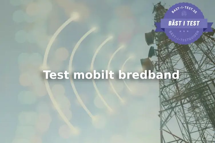 Mobilt bredband bäst i test.