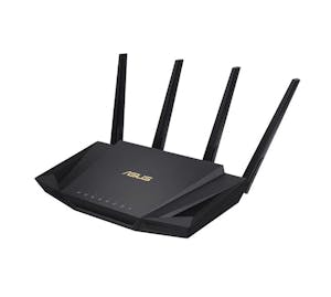 Asus RT-AX58U Asus router bäst i test - prisvärd Asus router. Bästa mesh nätverk, läs vårt mesh-nätverk test.
