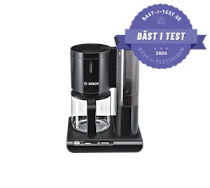 Bosch TKA8013 - bosch kaffebryggare bäst i test kaffebryggare, bäst kaffebryggare, liten kaffebryggare bäst i test budget, prisvärd kaffebryggare