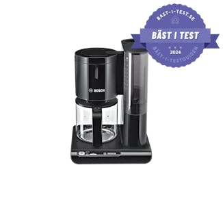Bosch TKA8013 - bosch kaffebryggare bäst i test kaffebryggare, bäst kaffebryggare, liten kaffebryggare bäst i test budget, prisvärd kaffebryggare
