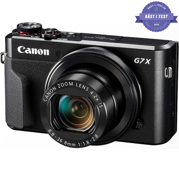 Bästa digitala kompaktkamera 2020 - Canon PowerShot G7 Mark II