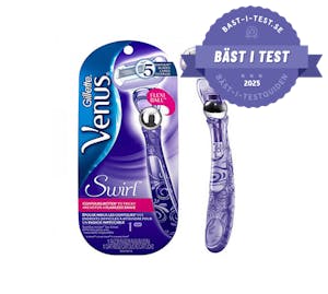 Gillette Venus Swirl Venus rakhyvel dam Swirl - rakhyvel kvinna bäst i test