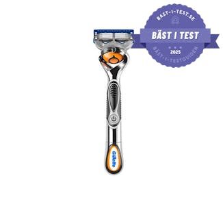 Bästa rakhyvel män just nu - Gilette Fusion Proglide Power med Flexball