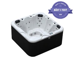 Nordpool Sarek Nordpool sarek - bästa utomhusspa, bästa spabad test, bästa utespa bäst i test, runt spabad, utespabad, råd och rön test spabad