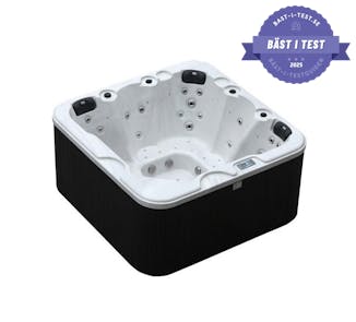 Nordpool sarek - bästa utomhusspa, bästa spabad test, bästa utespa bäst i test, runt spabad, utespabad, råd och rön test spabad