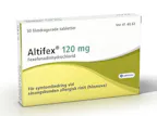 Bästa allergitabletten mot pollenallergi - Orifarm Altifex 120mg - bästa antihistamin, bästa antihistamintabletter