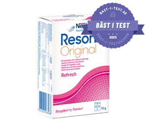 Resorb brustablett vätskeersättning Resorb elektrolyter - vätskeersättning vid träning, vätskeersättning istället för vatten, elektrolyter resorb vid feber
