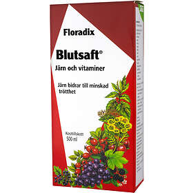 Multivitamin Salus Floradix Blutsaft Flytande Järntillskott 500ml