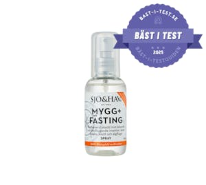 Sjö&Hav Mygg+Fästingspray 75ml Bästa myggmedlet bäst i test är Sjö&Hav Mygg+Fästing - bästa myggmedel bäst i test
