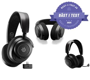 Steelseries Arctis Nova 7P Wireless Bästa gaming hörlurar just nu är Steelseries Arctis Nova 7P Wireless