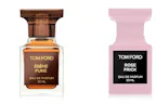 Den bästa unisexdoften vintern 2024 är kombinationen av Tom Ford Ebene Fume och Tom Ford Rose Prick.
