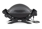 Weber elgrill Q1400 - bästa elgrill, weber q 1400 elgrill bord, elektrisk bordsgrill bäst i test, bra elgrill