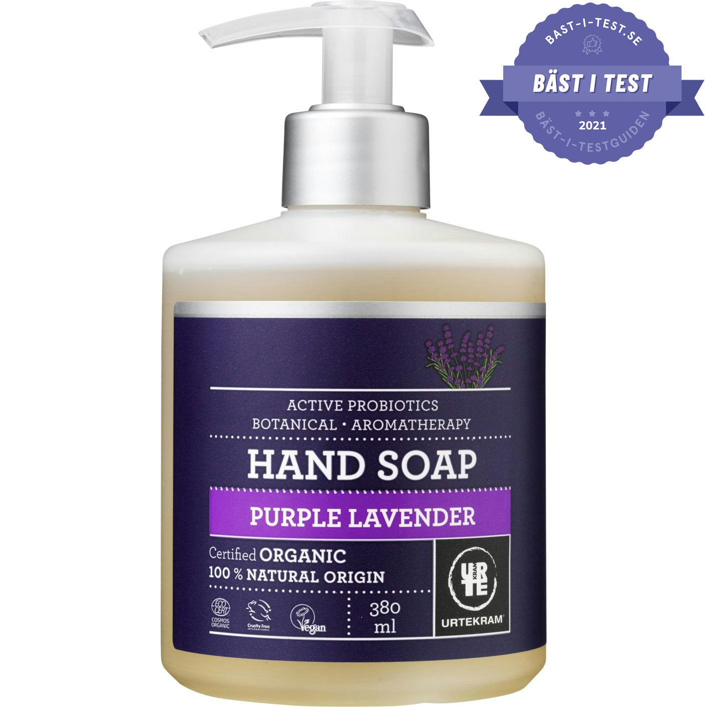 handtvål bäst i test - Urtekram Hand Soap